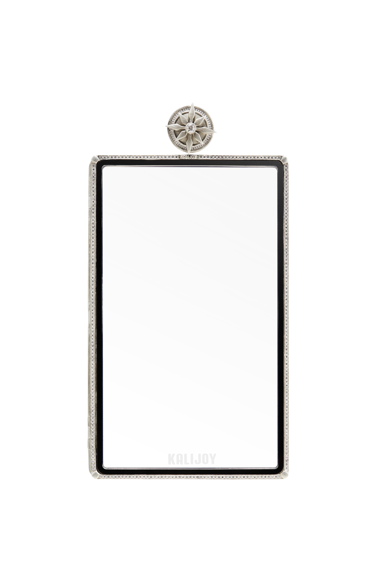 KALIJOY PSA Case "LEGACY 323" Silver Rhinestone Card Display Brick